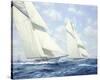 America's Cup IV-Roy Cross-Stretched Canvas