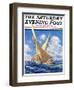 "America's Cup Race," Saturday Evening Post Cover, September 20, 1930-Anton Otto Fischer-Framed Premium Giclee Print