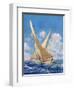 "America's Cup Race,"September 20, 1930-Anton Otto Fischer-Framed Premium Giclee Print