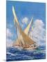 "America's Cup Race,"September 20, 1930-Anton Otto Fischer-Mounted Premium Giclee Print