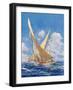 "America's Cup Race,"September 20, 1930-Anton Otto Fischer-Framed Premium Giclee Print