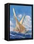 "America's Cup Race,"September 20, 1930-Anton Otto Fischer-Framed Stretched Canvas