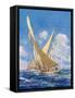 "America's Cup Race,"September 20, 1930-Anton Otto Fischer-Framed Stretched Canvas