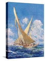 "America's Cup Race,"September 20, 1930-Anton Otto Fischer-Stretched Canvas