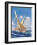 "America's Cup Race,"September 20, 1930-Anton Otto Fischer-Framed Giclee Print