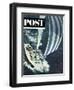 "America's Cup," Saturday Evening Post Cover, August 22, 1964-John Zimmerman-Framed Giclee Print