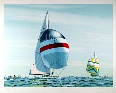 America's Cup' Collectable Print - David Lockhart