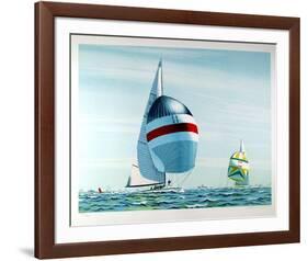 America's Cup-David Lockhart-Framed Collectable Print