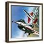 America's Deadly Dogfighter, the Yf - 16-Wilf Hardy-Framed Giclee Print