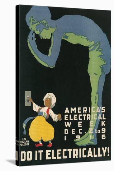 America's Electical Week Poster-null-Stretched Canvas