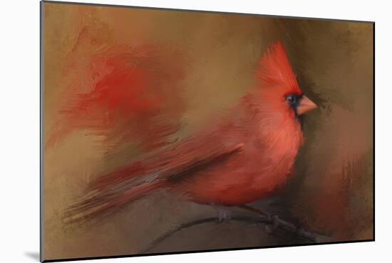 America's Favorite Red Bird-Jai Johnson-Mounted Giclee Print