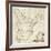 America's First National Map, 1784-Abel Buell-Framed Giclee Print