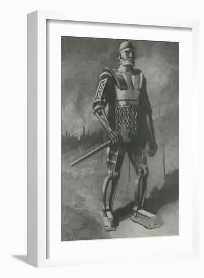 America's Frankenstein - the Iron Man-Charles Mills Sheldon-Framed Giclee Print