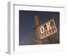 America's Gunfight Capital, OK Corral Sign, Tombstone, Arizona, USA-Walter Bibikow-Framed Photographic Print