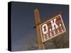 America's Gunfight Capital, OK Corral Sign, Tombstone, Arizona, USA-Walter Bibikow-Stretched Canvas