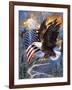 America's Pride-Unknown Manning-Framed Art Print