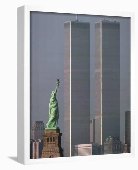 America Stands Tall-Adam Woolfitt-Framed Mini Poster