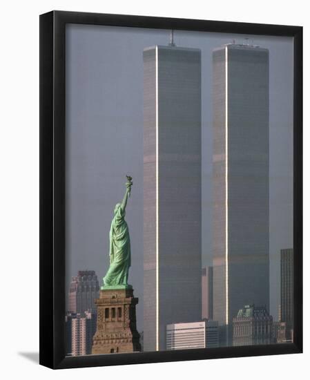 America Stands Tall-Adam Woolfitt-Framed Mini Poster