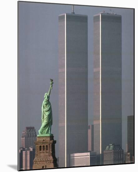 America Stands Tall-Adam Woolfitt-Mounted Mini Poster
