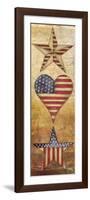 America Stars I-Elizabeth Medley-Framed Art Print