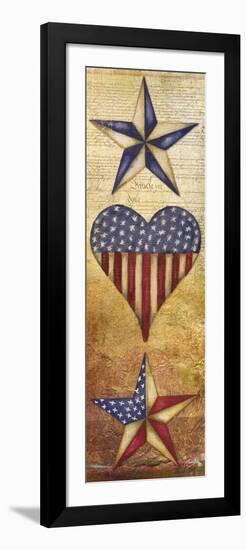 America Stars II-Elizabeth Medley-Framed Premium Giclee Print