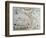 America-Gerardus Mercator-Framed Premium Giclee Print