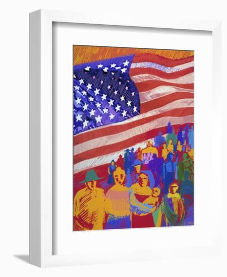 America-Diana Ong-Framed Giclee Print