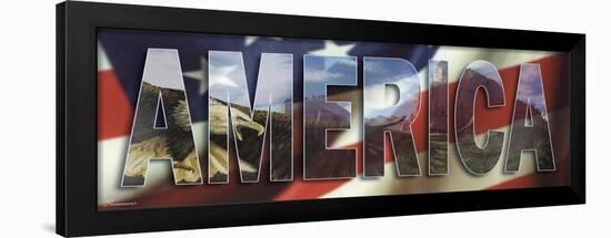 America-Gordon Semmens-Framed Premium Giclee Print