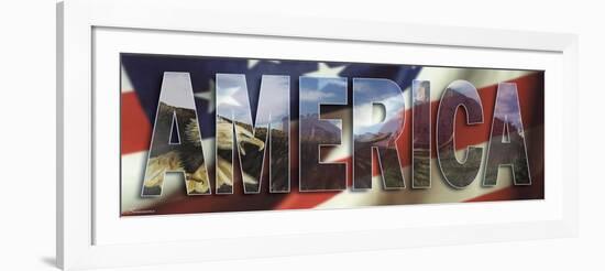 America-Gordon Semmens-Framed Giclee Print