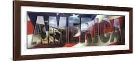 America-Gordon Semmens-Framed Giclee Print