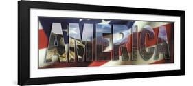 America-Gordon Semmens-Framed Giclee Print