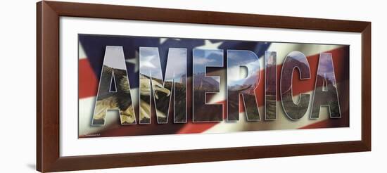 America-Gordon Semmens-Framed Giclee Print