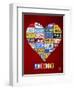 America-Design Turnpike-Framed Giclee Print