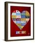 America-Design Turnpike-Framed Giclee Print