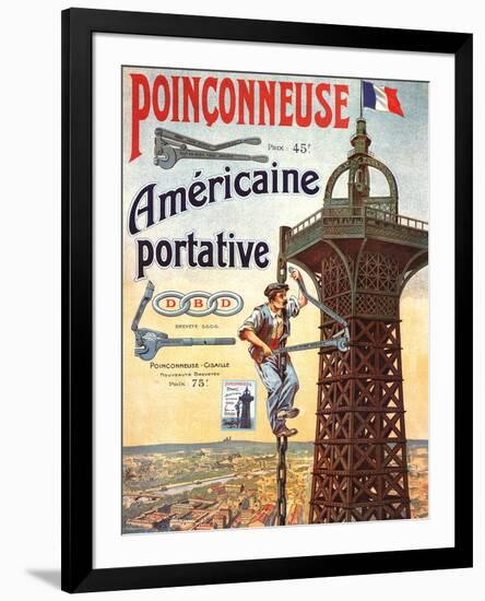 Americaine Portative-null-Framed Art Print