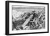 American 14 Inch Railway Gun, Meuse-Argonne Offensive, France, 1918-null-Framed Giclee Print