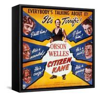 American, 1941, "Citizen Kane" Directed by Orson Welles-null-Framed Stretched Canvas