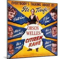 American, 1941, "Citizen Kane" Directed by Orson Welles-null-Mounted Giclee Print