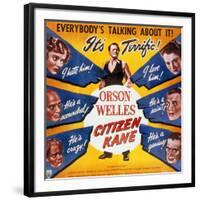 American, 1941, "Citizen Kane" Directed by Orson Welles-null-Framed Giclee Print