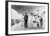 American Actor and Film Director Douglas Fairbanks, Sr on Board HMS Malaya, Venice, Italy 1938-null-Framed Giclee Print