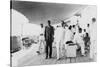 American Actor and Film Director Douglas Fairbanks, Sr on Board HMS Malaya, Venice, Italy 1938-null-Stretched Canvas