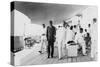 American Actor and Film Director Douglas Fairbanks, Sr on Board HMS Malaya, Venice, Italy 1938-null-Stretched Canvas