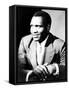 American Actor, Athlete, Singer, and Civil Rights Activist Paul Robeson, 1898-1976, c.1940-null-Framed Stretched Canvas