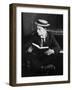 American actor Buster Keaton (1895 - 1966) (b/w photo)-null-Framed Photo