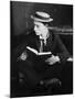 American actor Buster Keaton (1895 - 1966) (b/w photo)-null-Mounted Photo