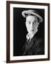 American actor Buster Keaton (1895 - 1966) (b/w photo)-null-Framed Photo