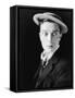 American actor Buster Keaton (1895 - 1966) (b/w photo)-null-Framed Stretched Canvas