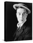 American actor Buster Keaton (1895 - 1966) (b/w photo)-null-Stretched Canvas