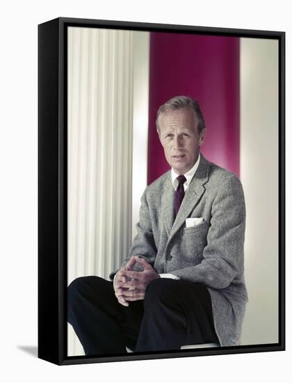 American actor Richard Widmark (1914 - 2008) 1961 (photo)-null-Framed Stretched Canvas