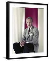 American actor Richard Widmark (1914 - 2008) 1961 (photo)-null-Framed Photo